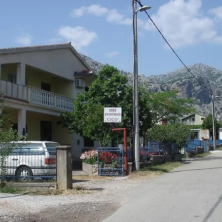 Апартаменты Cico Starigrad Paklenica Стариград-Пакленица