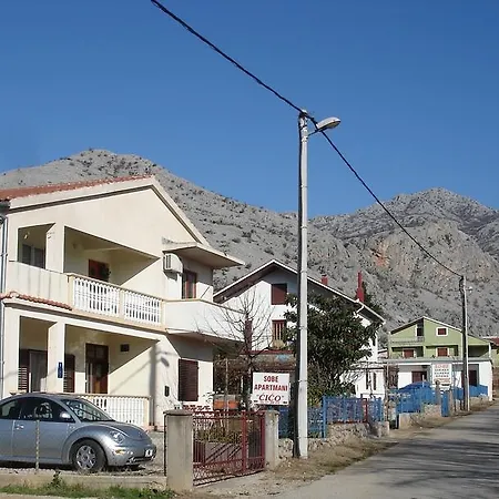 Апартаменты Cico Starigrad Paklenica Стариград-Пакленица